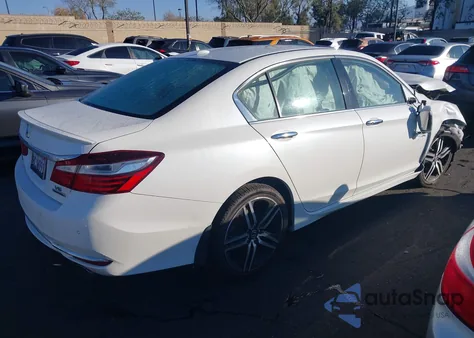 2017 Honda Accord Touring V6 из США, поврежденный, VIN 1HGCR3F93HA008059